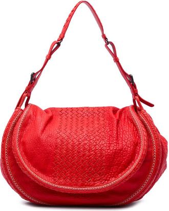 Bottega Veneta Pre-owned Bottega Veneta Intrecciato Trimmed Cervo Flap Bag Ladies G7V158FGRSKC68X7