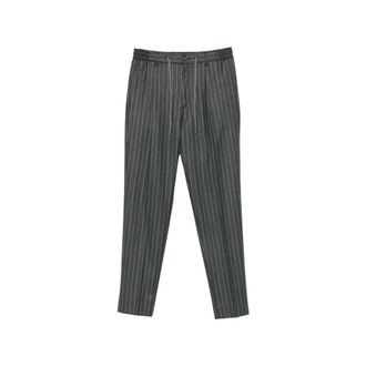 Tagliatore Suit Trousers, male, Gray, Size: M P-Newman Trousers
