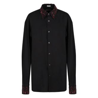 Dries Van Noten Hombre, Camisas, Negro, Talla: L