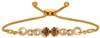 Le Vian Ladies Bolo Chain Bracelets set in 14K Honey Gold ZUNR 40