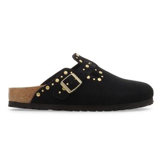 Birkenstock Klompen in su&egrave;deleer Boston Rivet