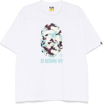 A Bathing Ape T-shirt con stampa - Bianco