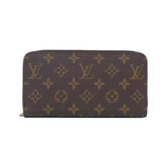 Louis Vuitton Pre-owned Wallets, unisex, Brown, Size: ONE SIZE Pre-owned Zippy Wallet Monogram Long Wallet