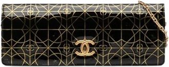 Chanel Pre-owned Crossbody Bag - Dames - Vintage Clutch - Zwart - ONE Size - Vintage