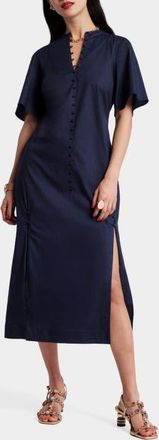 Frances Valentine Lori Maxi Dress in Navy at Nordstrom, Size X-Small