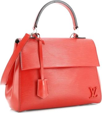 Louis Vuitton Cluny Top Handle Bag Epi Leather BB satchel - Rood