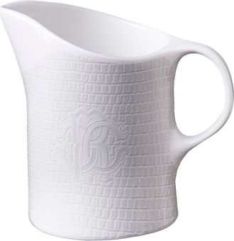 Roberto Cavalli Classic Creamer in Lizard Platin at Nordstrom