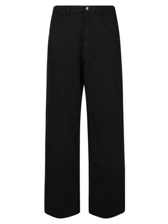 Maison Margiela Wide-Leg Pants With Five-Pocket Design