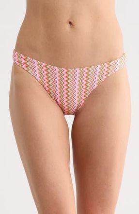 Maaji Sublimity Reversible Bikini Bottoms in Pink at Nordstrom Rack, Size Large