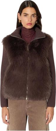 BERENICE Mujer, Chaquetas, Marr&oacute;n, Talla: M