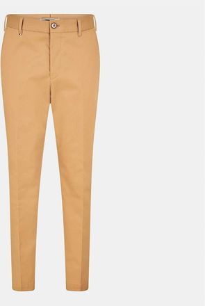 HUGO BOSS Mens Perin 242 Solid Patterned Straight Chinos - Cream - Size: 30W r