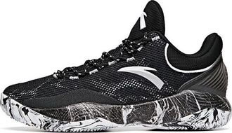 Anta Basketball Series Sneakers Graffiti Black 112031605-2