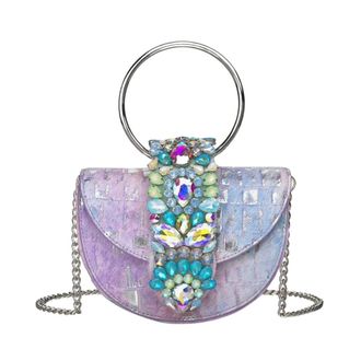 Alma En Pena Borsa Mezza Luna Preziosa - - Bags - Donna - Multicolore - ONE SIZE