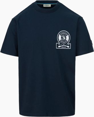 Sandbanks Mens Sandbanks Paddle Club T-Shirt Navy - Size: 40