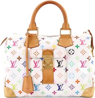 Louis Vuitton Speedy Handbag Monogram Multicolor 30 satchel - Wit