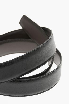 Ermenegildo Zegna Cintura in Pelle con Fibbia in Metallo Ermenegildo Zegna