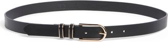 Nordstrom Rack Double Keeper Belt in Black at Nordstrom Rack, Size X-Small