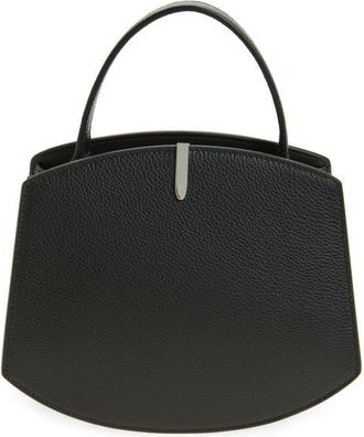 Savette Florence 20 Leather Top Handle Bag in Black at Nordstrom