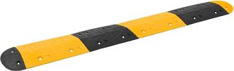 vidaXL Bad&eacute;n De Velocidad Goma Amarillo Y Negro 226x32,5x4 Cm Vidaxl