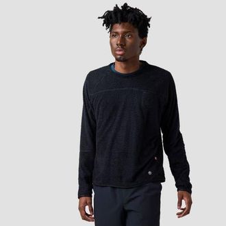Backcountry Highliner Primaloft Air-Perm Fleece Crew in Black at Nordstrom, Size Xx-Large