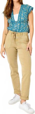 Judy Blue On A Roll Jogger Pants In Khaki