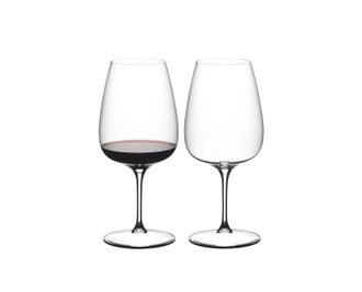 Riedel Grape@Riedel Cebernet/Merlot/Cocktails Red Wine Glass, Set of 2, 29.25 ounce