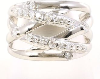 C&A Platinum Platinum 900 Band Ring (Pre-Owned)