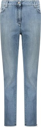 Moschino Jeans con effetto schiarito - Blu