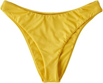 Patagonia Upswell Bikini Bottoms - Dames - Badpakken - Geel - M - Nylon - Fitness