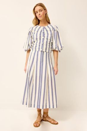 Marie Oliver Faith Skirt in Sailor Stripe at Nordstrom, Size 10