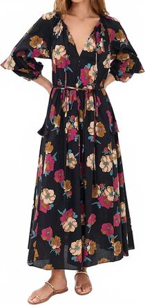 Apiece Apart Womens Skala Maxi Dress In Floating Floral
