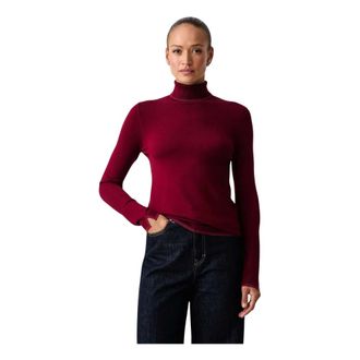 Liu Jo Mouwloze coltrui - Dames - Truien - Rood - Maat: XS Viscose