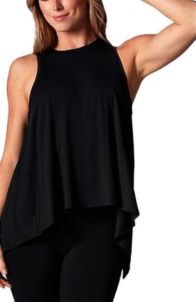 Tavi Tie Back Tank in Ebony at Nordstrom, Size Xx-Large