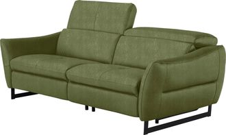 Egoitaliano 2,5-Sitzer »Dafne, elegantes Designsofa mit hohem Sitzkomfort« wahlw. mit elektrischer Relaxfunktion, Kopfteile manuell verstellbar