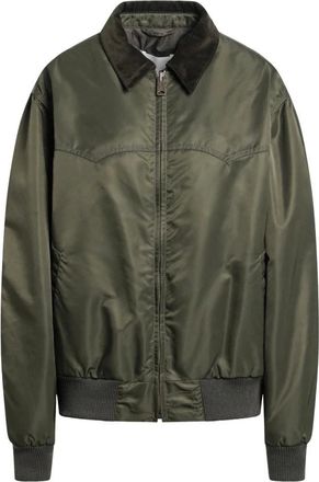 Maison Margiela Dames, Jassen, Groen, Maat: L Polyamide