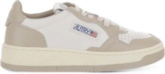 Autry White Color Block Medalist Sneakers