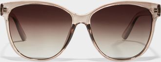 Simons Womens Lara round polarized sunglasses