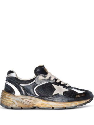 Golden Goose Dad Star Leather Sneakers