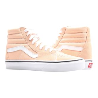 Vans Sk8 Hi Classic Bleached Apricot Sneaker in White Men High-Top
