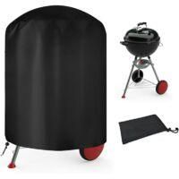OEM Funda Redonda Para Barbacoa De Exterior, Lona Protectora Para Barbacoa, Resistente A Los Rayos Uv Y Al Agua, Oxford 210d, &Oslash;61 X 72 Cm, Se Adapta A La 