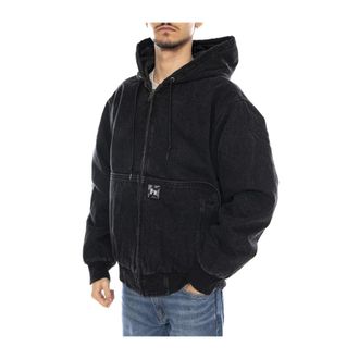 HUF Jassen - Heren - Winterjassen - Zwart - 2XL - Jassen