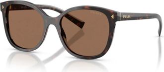 Prada PR 22Zs 17N06B Zonnebrillen - Dames - Zonnebrillen - Bruin - 53 MM - Accessoires