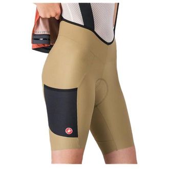 Castelli Unlimited Endurance DT Bibshort Velohose f&uuml;r Damen | beige