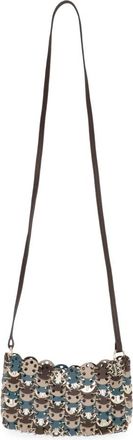 Paco Rabanne Stijlvolle Leren Crossbody Tas - Dames - Schoudertassen - Veelkleurig - ONE Size - Leer - Tassen