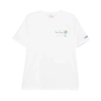 MC2 Saint Barth T-Shirts, male, White, Size: XL Portofino T-shirt
