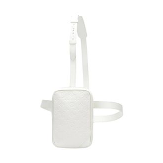 Louis Vuitton Pre-owned Cross Body Bags, female, White, Size: ONE SIZE Pre-owned Monogram Taurillon Utility Side