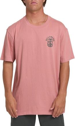 Billabong Forge Premium Graphic T-Shirt in Ash Rose at Nordstrom, Size X-Large