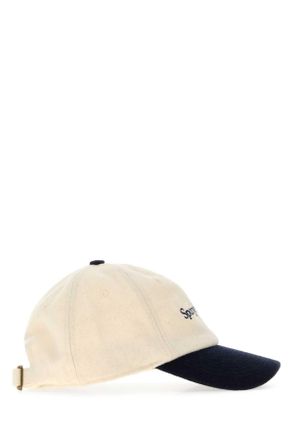 Sporty & Rich SERIF Baseball Cap - Beige