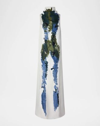 Altuzarra Noori Printed Silk Maxi Dress