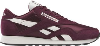 Reebok Unisex Childrens Low Leather Trainers, Black Cherry Black Cherry Scarf, 7.5 UK